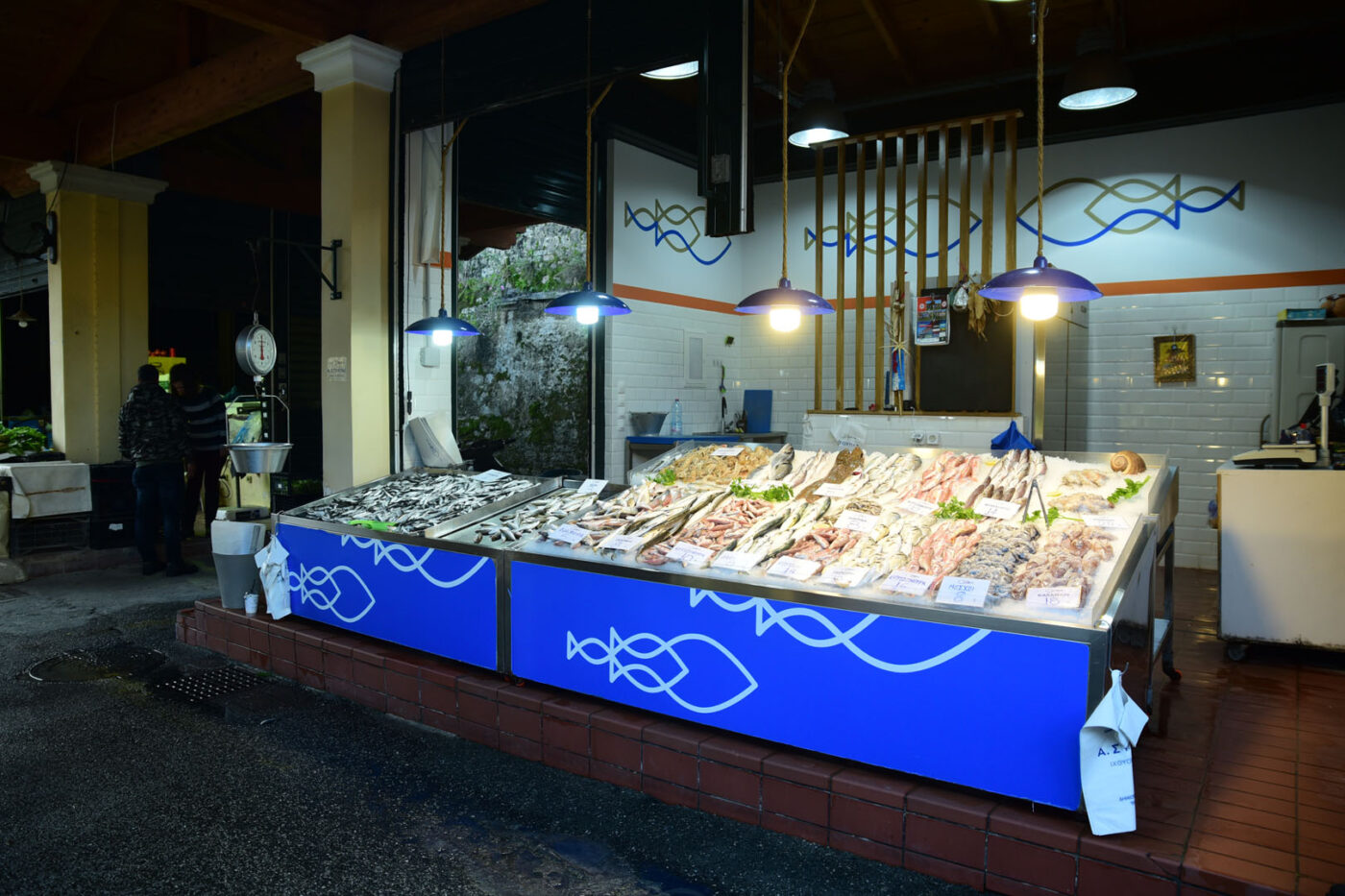 fish market stall A Stoupas